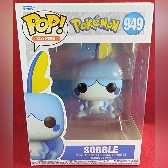 Sobble funko # 949 (nib) with pop protector - Picture 2 of 7